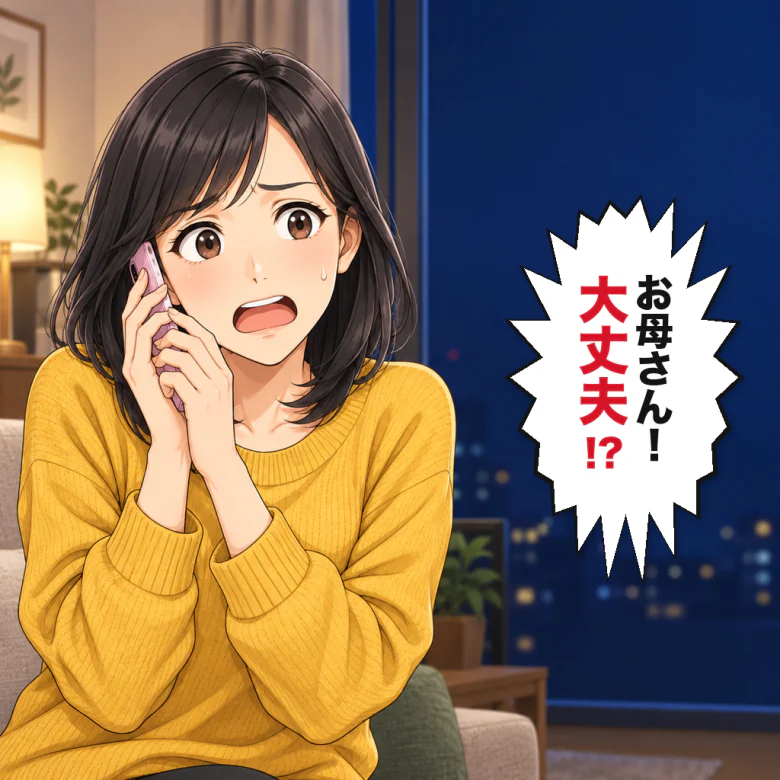 娘からの電話